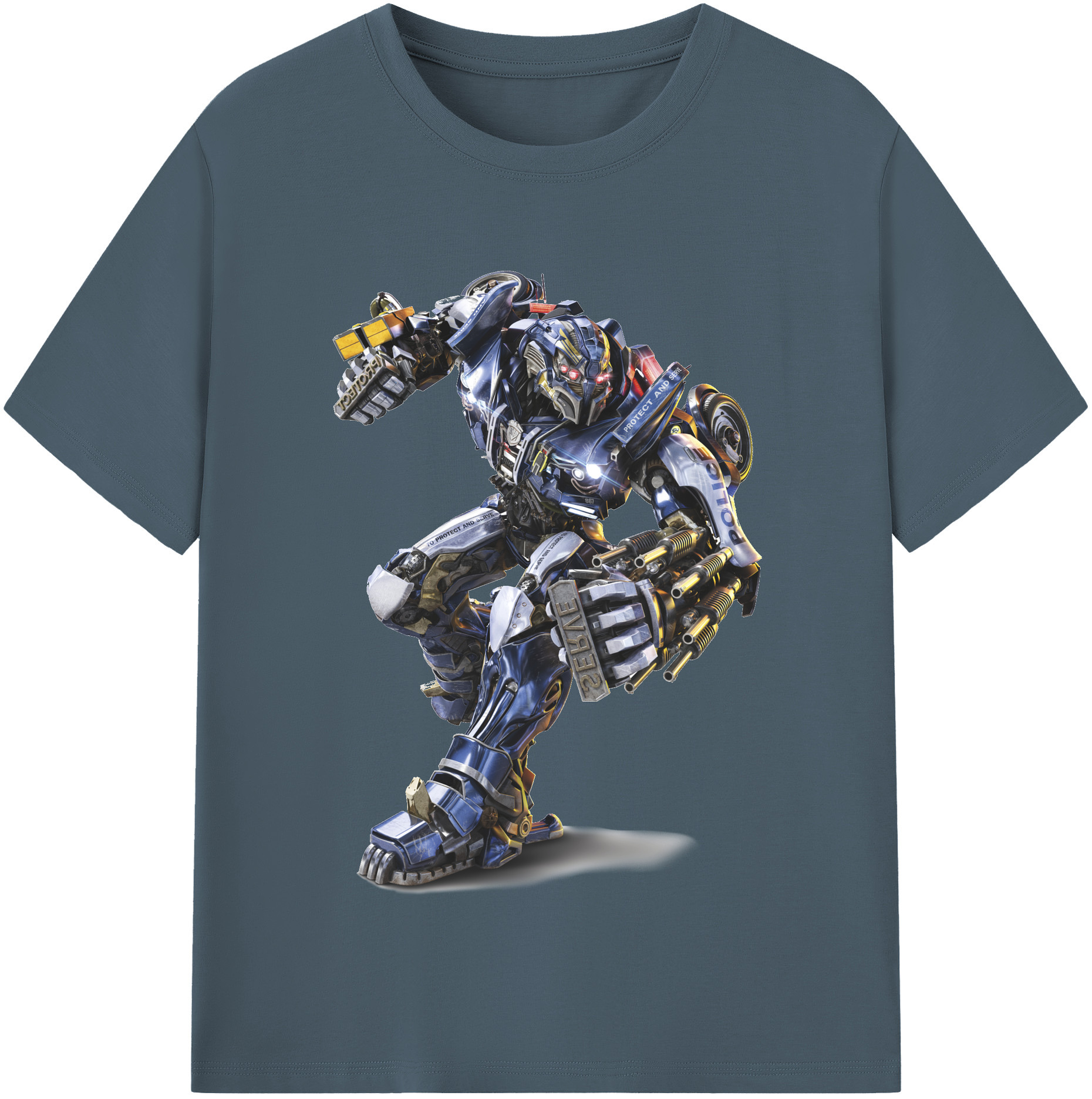 （画像用）  綿100％半袖Tシャツ（フロントプリント）